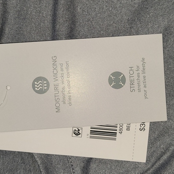 Men's Zelos gray lightweight short sleeve t shirt NWT Size L - Picture 4 of 6